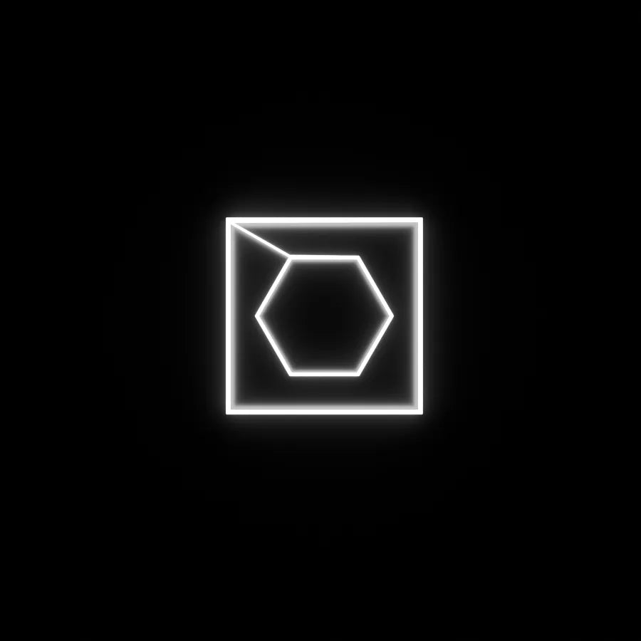 Honeycomb LED hexagons 1050mm X 1200mm
