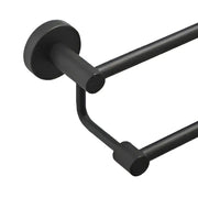 Double Towel Holder Black GJ/203B