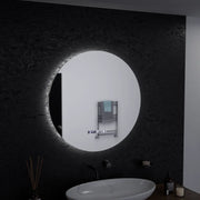 60cm round LED mirror Serenite MotionGlow Marcellow Dimable Clock Defrosting System