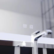 LED Mirror Touch Finater Defog System 60x45cm