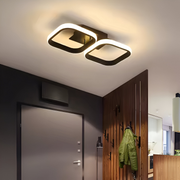 LED LED VERTEX GRID Parallel, 16W, 2 squares cold/hot/neutral light, black