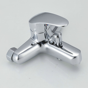 Bathtub Faucet, Shower Head and Hose Included, Alloy, Ceramic Cartridge, Chrome, CD001