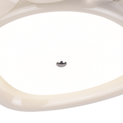 LED Chandelier 8057WH, 41W, White Acrylic, Light 3000K/4000K/6000K,