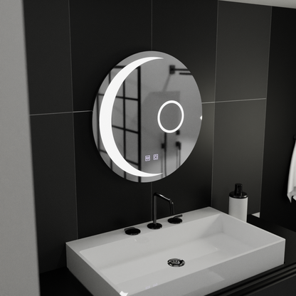 Mirror LED round 60cm orbis touch system disabling