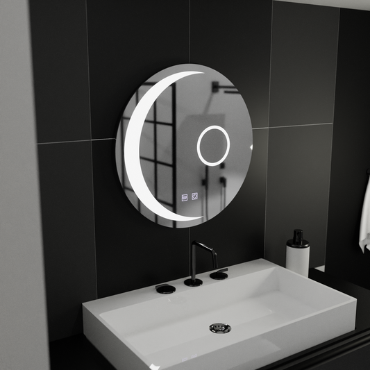 Mirror LED round 60cm orbis touch system disabling