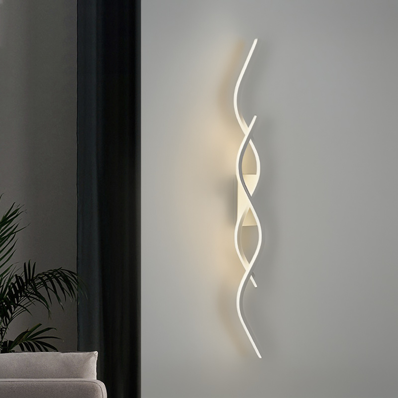 Elliana LED Wall Lamp 18W Black White 