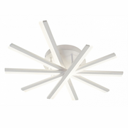 LED chandelier with ZOE remote control, 67W, Cold/Warm/Neutral light, Dimmable, White