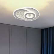 LED LED LED KOMPACIC RONDOS, 36W, 3 circles, cold/hot/neutral light, white