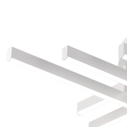 GIO LED Chandelier, 82W, Cold/Warm/Neutral Light, White