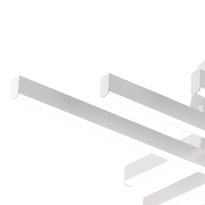 GIO LED Chandelier, 82W, Cold/Warm/Neutral Light, White