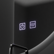 LED mirror LED SEMILUNA 50x100cm - arched touch system unknown disabling