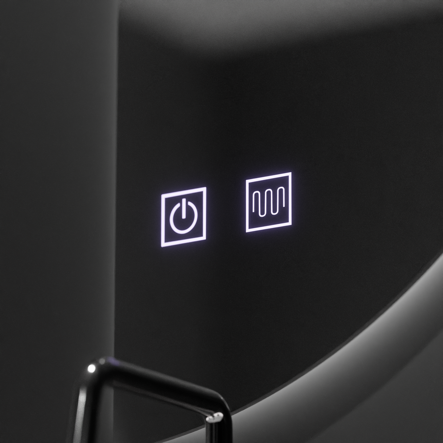 LED mirror LED SEMILUNA 50x100cm - arched touch system unknown disabling