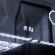 LED Mirror E30S/65X45, Touch and Demist Function, Cosmetic Light, 65x45cm, Cold Light 6000K