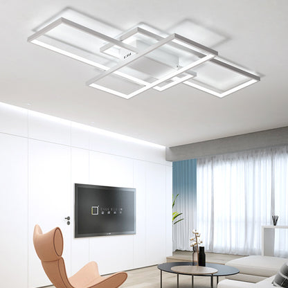 LED Chandelier with Remote Control Landyn 61W Dimmable White