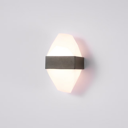 LED Outdoor Wall Lamp Kennedy 12W Black White