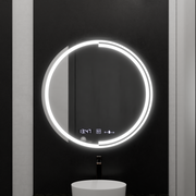 60cm round LED mirror Motionglow sensor Consuel Marcellow Dimable Clock Defrosting System