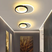 Apply LED Smalon, 27W, 2 circles, cold/hot/neutral light, black and white