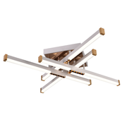 LED Chandelier with Remote Control LT178/4WH, 54W, 4 Elements, Cold/Warm/Neutral Light, Dimmable, White