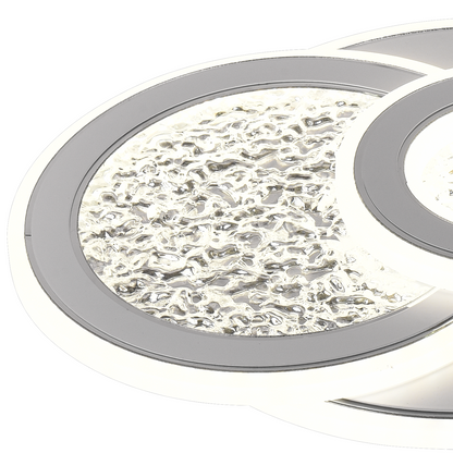 LED LED LED KOMPACIC RONDOS, 36W, 3 circles, cold/hot/neutral light, white