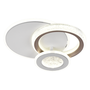 LED LED Fractalum RONDO, 36W, 3 circles, cold/hot/neutral light, black