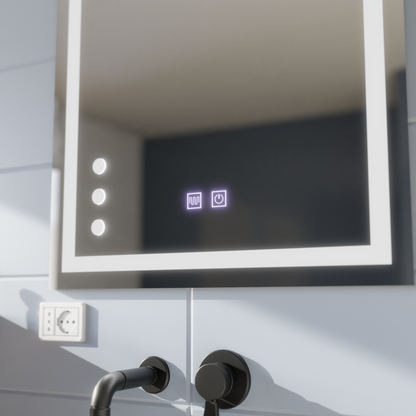 Infima Touch LED Mirror with Defog System 60X80cm