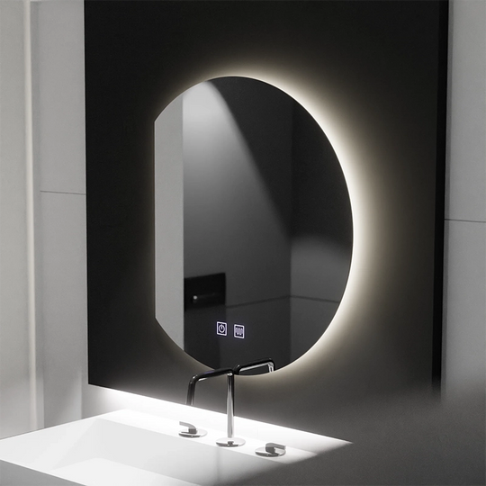 Semiluna LED mirror 54x60, Arcana Touch, Demister System, Dimmable