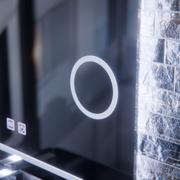 LED Mirror E30S/65X45, Touch and Demist Function, Cosmetic Light, 65x45cm, Cold Light 6000K