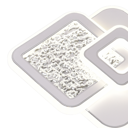 LED LED LED KOMPACIC quadrant, 36W, 3 squares, cold/hot/neutral light, white