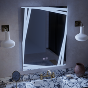 LED Touch Mirror Infinitum Defog System 60X80cm