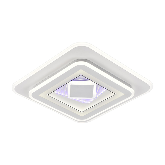 LED Chandelier DOLIA, 101W, 50x50cm, Cold/Warm/Neutral light, White LED Chandeliers Default Title Alessandro Design