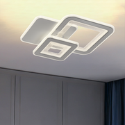 LED LED Square, 34W, 3 squares, cold/hot/neutral light, white