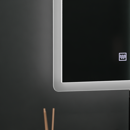 Alecsidra Touch LED Mirror with Defog System 45X60cm