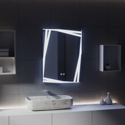 LED Touch Mirror Infinitum Defog System 60X80cm