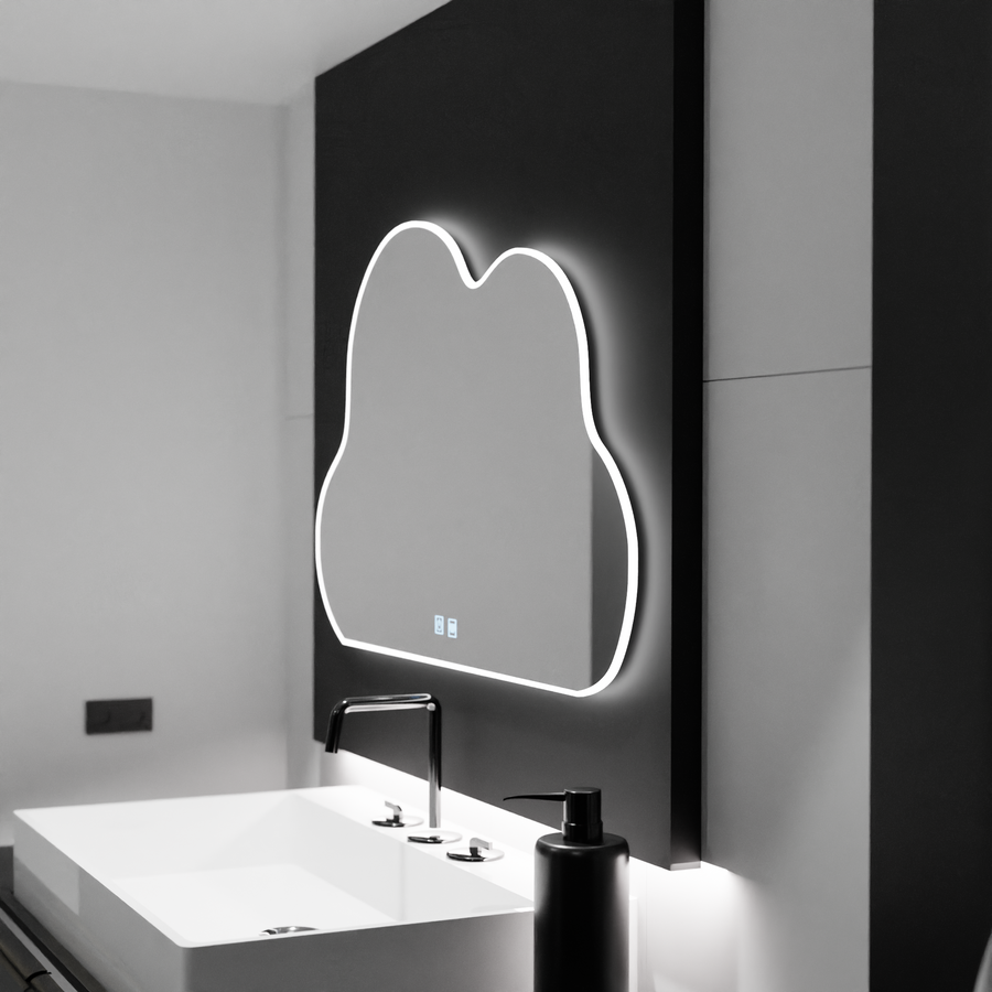 Mirror LED NOR 60x40cm NUVOLA TOUCH SYSTEM DIMABLE