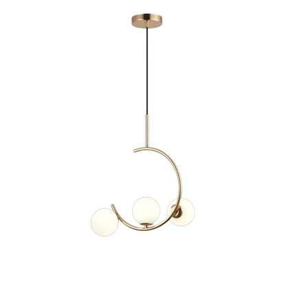 Giovanni Chandelier, 3x G9, Gold