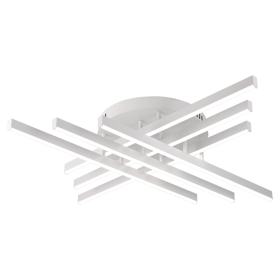 GIO LED Chandelier, 82W, Cold/Warm/Neutral Light, White