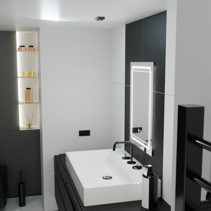 Mirror LED rectangular 50x70cm Touch Koven Disabling System
