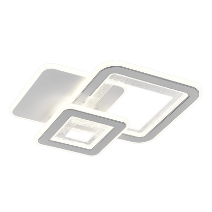 LED LED Square, 34W, 3 squares, cold/hot/neutral light, white