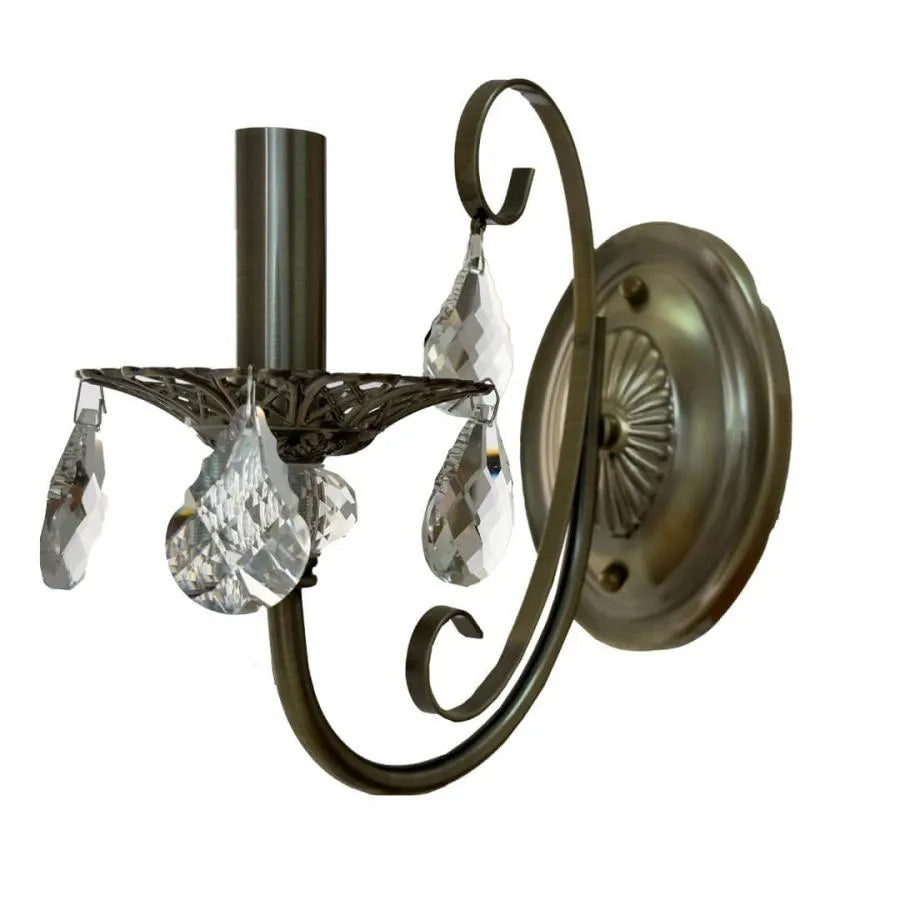 Alka Wall Lamp 1x E14 Antique Bronze