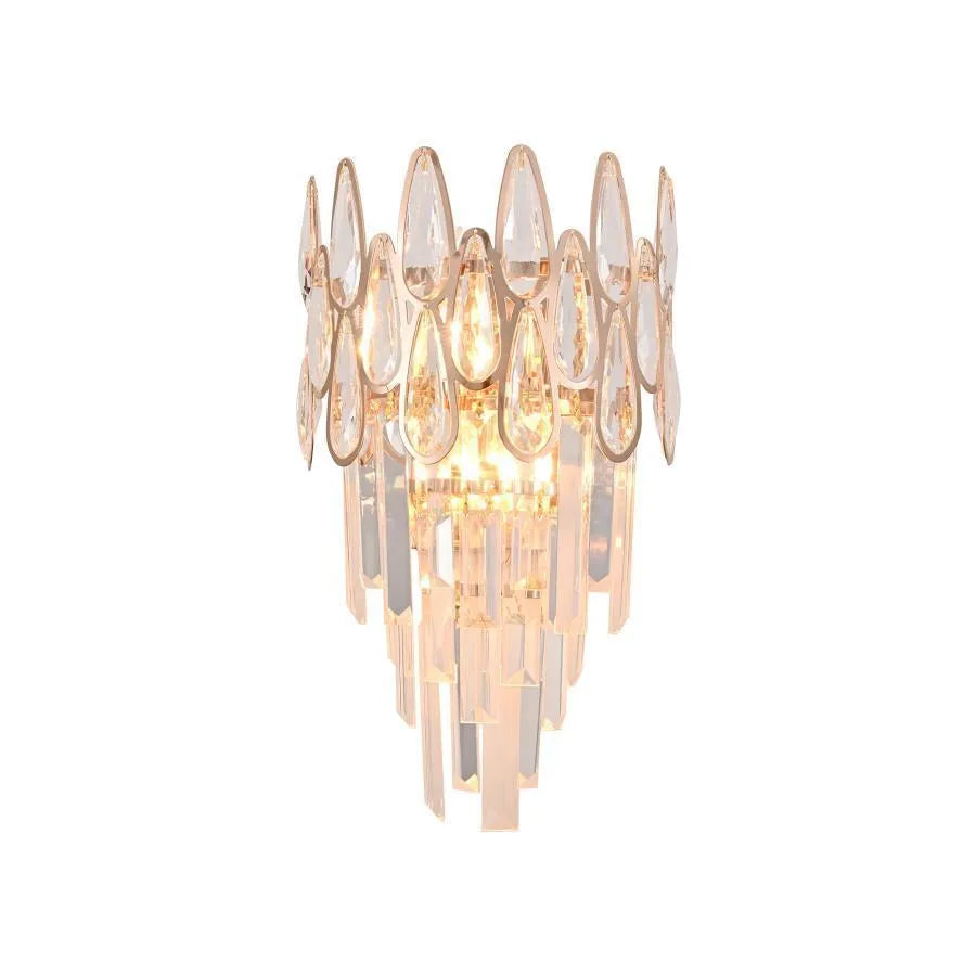 Arzu Crystal Wall Lamp 2x E27 Gold