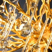 Brooks Crystal Wall Lamp 3x G9 Gold