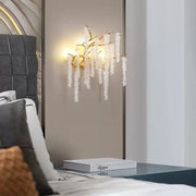 Chandler Crystal Wall Lamp 3x G9 Gold