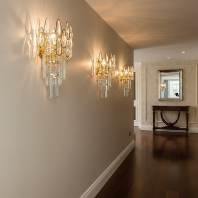 Cristal Jeannette lamp 2x E14, 35x15x12, Gold
