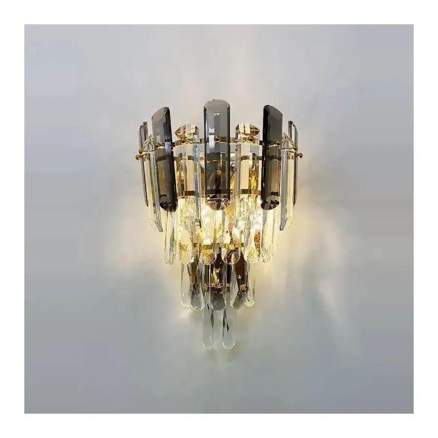 Cristal Mayra lamp 2x E14 Gold 