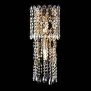 Crystal Shepard Wall Lamp 2x E14 Gold