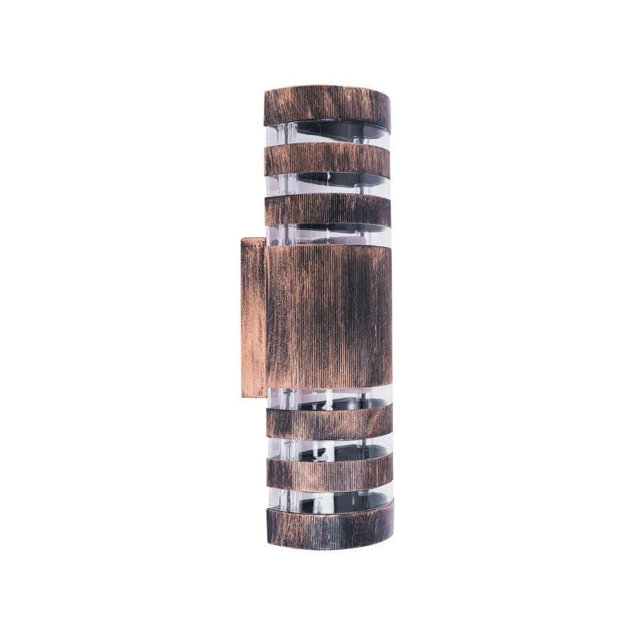 Daria Outdoor Wall Lamp, 2*E27, Antique Bronze