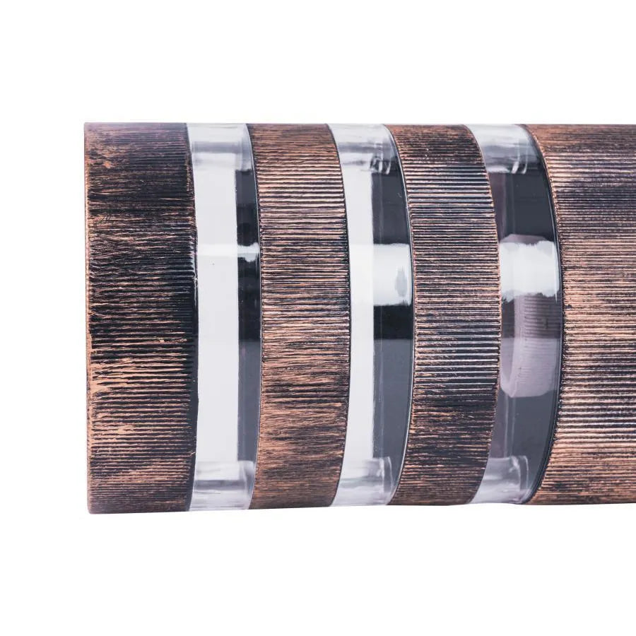 Daria Outdoor Wall Lamp, 2*E27, Antique Bronze