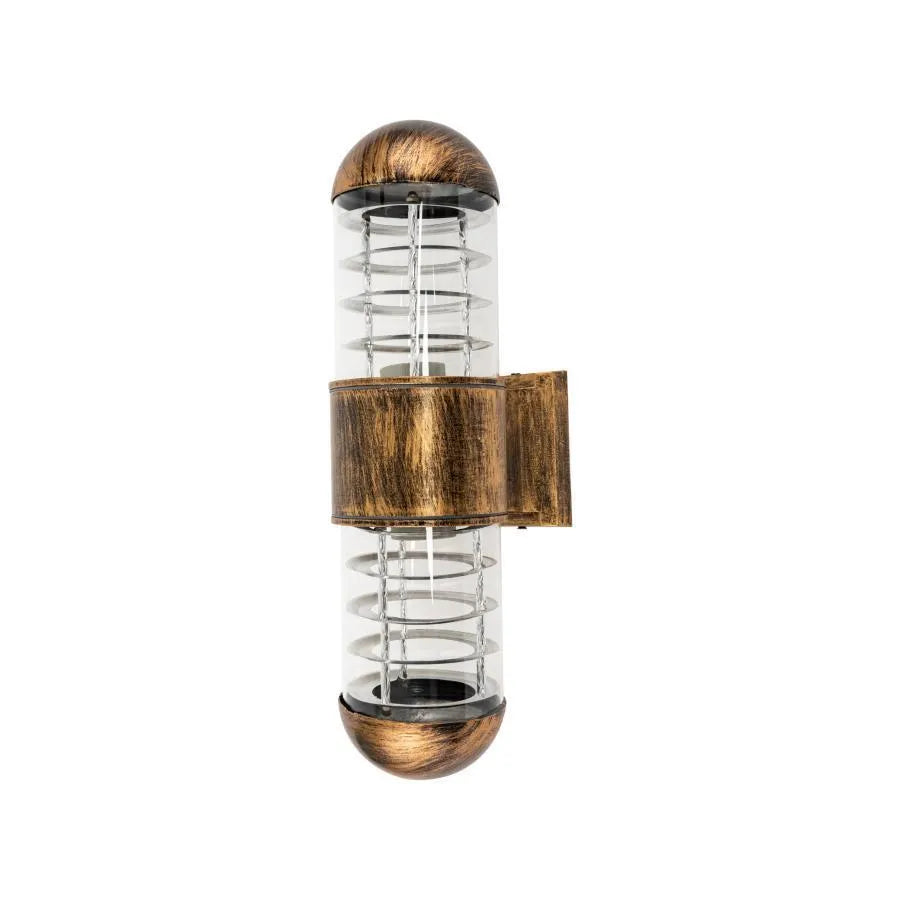Jicini Outdoor Wall Lamp, 2*E27, Antique Bronze