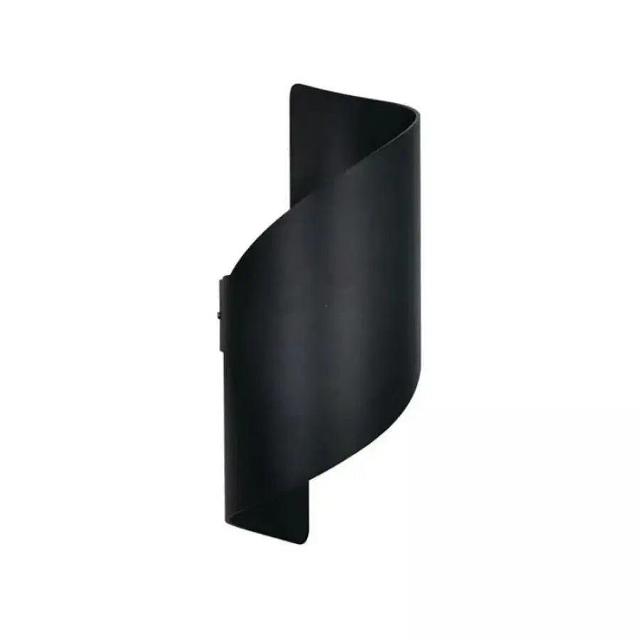Angela Outdoor Wall Lamp, 10W, Black
