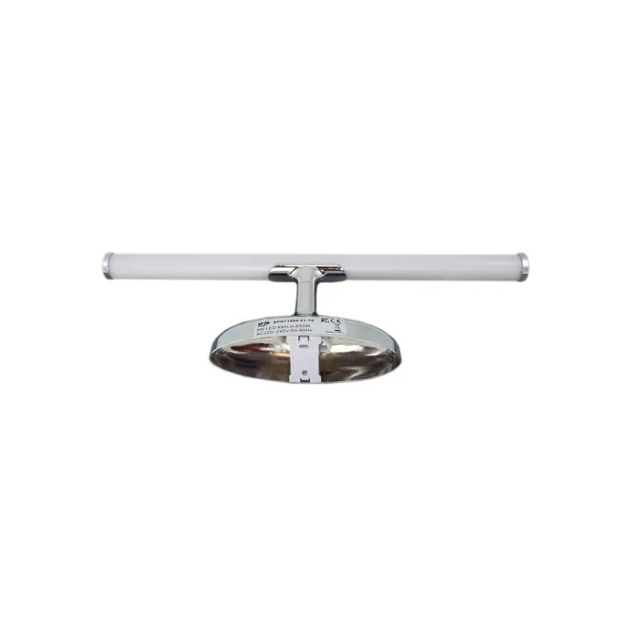 LED Bathroom Wall Light Dema 6W 6500K IP44 Silver 
